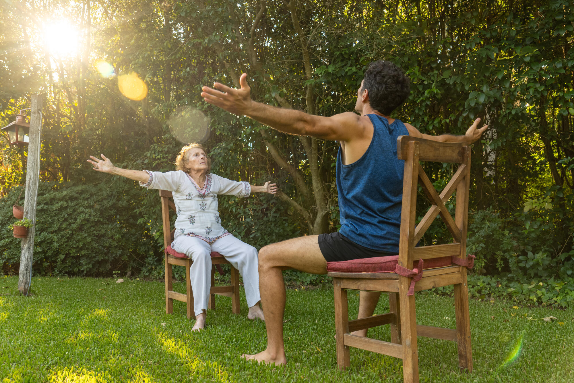 Chair Yoga at Addington Place of Shoal Creek Supports Gentle Wellness